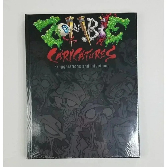 Zombie Caricatures Exaggerations and Infections HC Book Memento Publishing - Picture 1 of 4